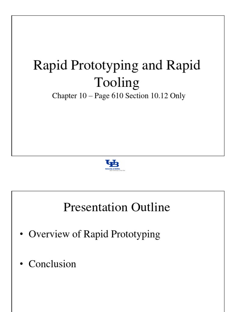 Rapid Prototyping Techniques Guide | PDF