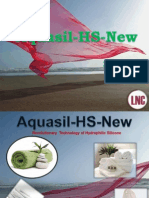 Aquasil-HS-New -"Next Generation”softener for a demanding textile finishing market.