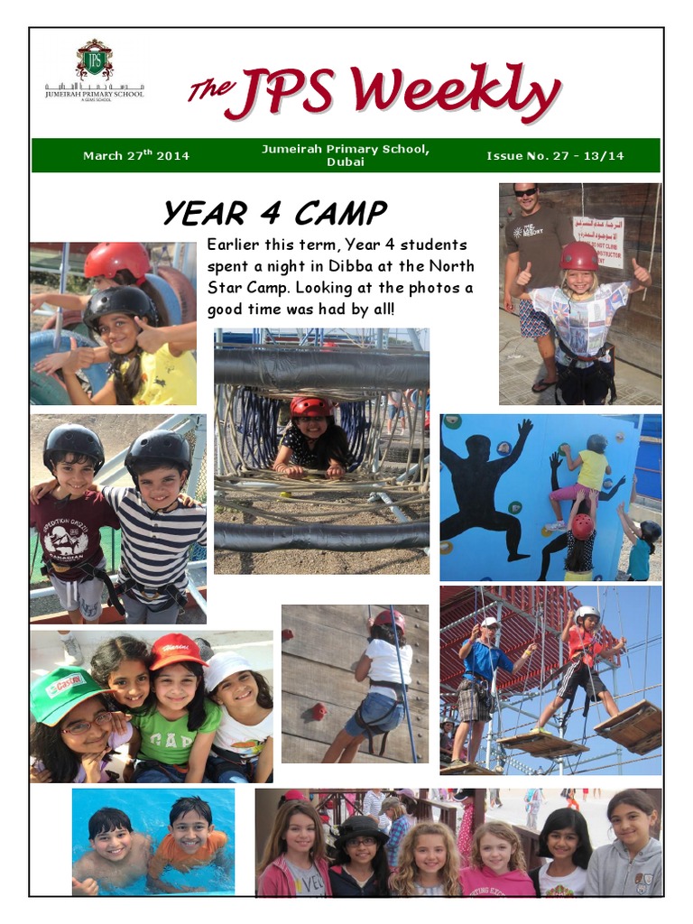 The Jps Weekly Issue 27 | PDF | Sports | Leisure