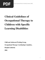 Download Ot Guidelines Child Specific by Healthy Life Garden SN21482861 doc pdf