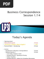 Download Introduction to Business Correspondence by senoseto SN214832335 doc pdf