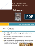 Aristoteles y La Educacion