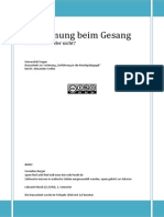 Die Atmung Beim Gesang PDF