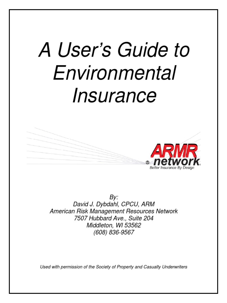 Environmental Insurance Overview | PDF