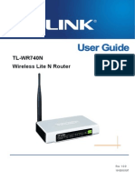 TP Link TL-WR740N user guide