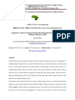 Comparative Analysis of Foreign Exchange Risk Management Practices Among Non Banking Companies in India by Anupam Mitra-Libre