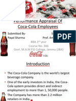 Performance Appraisal Of Coca-Cola Employees