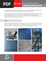 Lamina Electroforjada - Rejillas