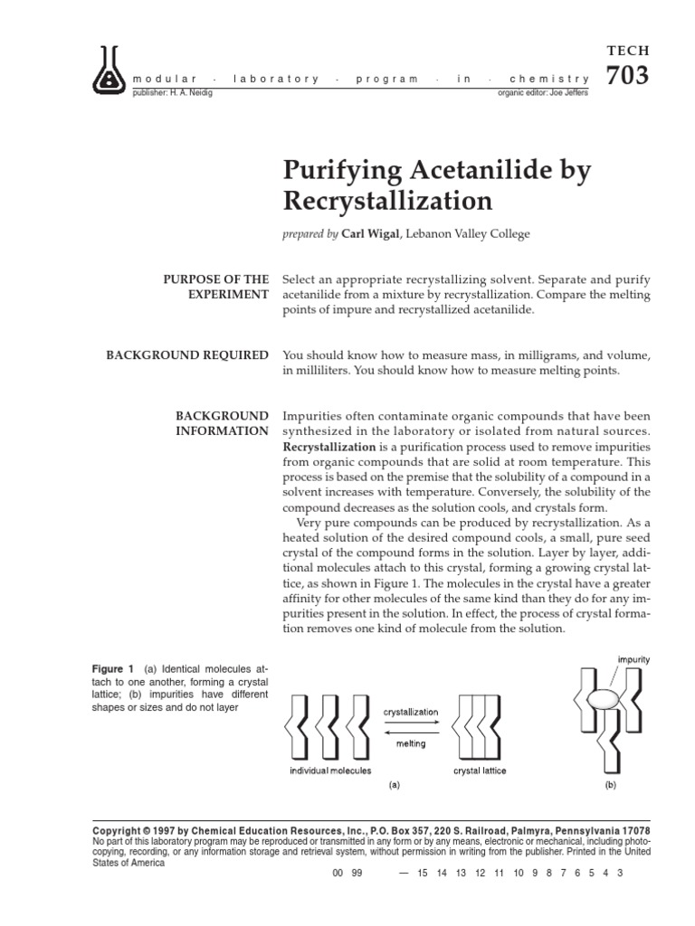 Recrystallization of naphthalene lab report picture