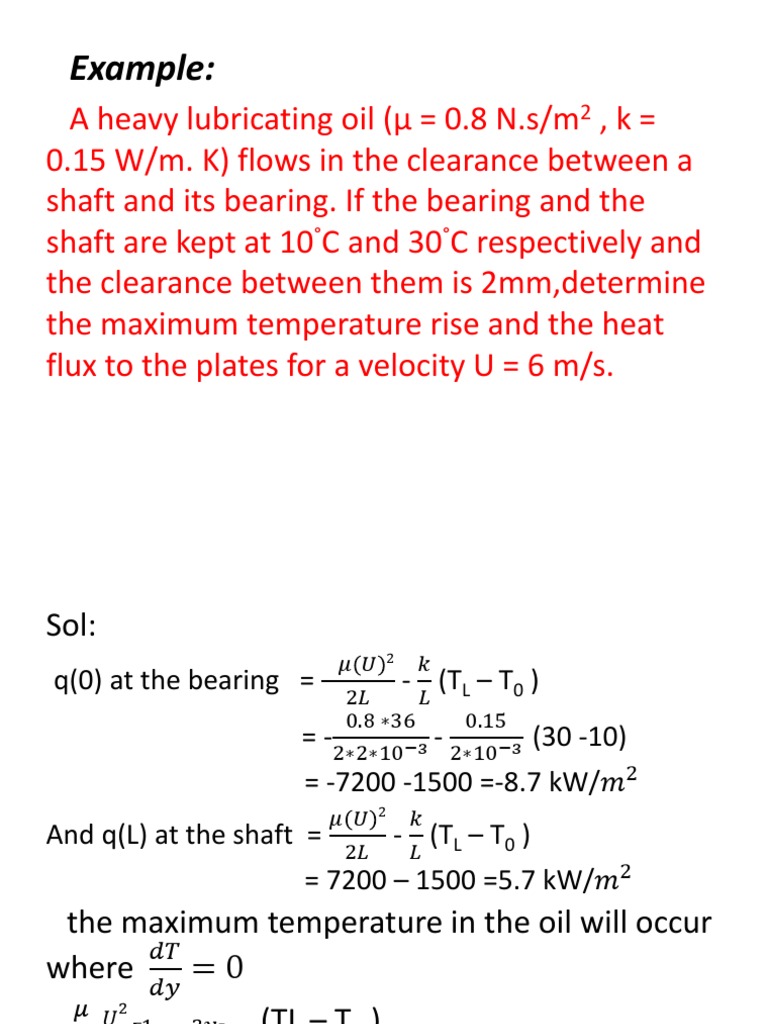 Convective heat transfer Problems Heat Heat Transfer