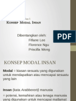 Konsep Modal Insan