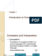 Intro to Compilers and their Analysis-Synthesis Model