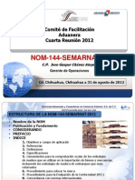 Nom 144 Semarnat 2012 PDF