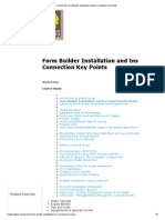 For_01_-02 Form Builder Installation and Tns Connection Key Points