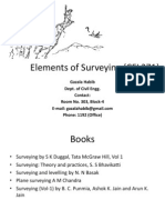 Elements of Surveying