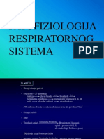 Patofiziologija Respiratornog Sistema
