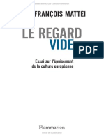 Le Regard Vide - Jean-Francois Mattei