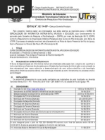 Edital Pos Informatica