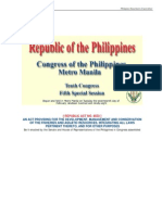 The Philippine Fisheries Code of 1998