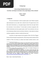 Download Informal Dispute Resolution Based on Adat Case Study Land Dispute at the District of Soa Ngada Regency Flores Indonesia by Najmu Laila Sopian SN214908642 doc pdf