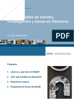 DAAD Estudiar en Alemania Enero 2014