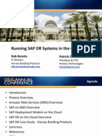 AWS - Running SAP DR Systems in The Cloud