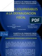 Delitos Equiparables A Defraudacion Fiscal