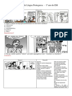 5 Questões de LP - 1 Ano EM