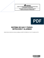 Nrf-210-Pemex-2013 - Sistema de Gas y Fuego Detección y Alarmas