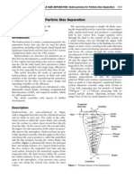 Hydrocyclones For Particle Size Separation