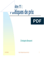 Politique de Prix