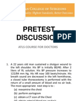 ATLS PRETEST DISCUSSION FOR DOCTORS