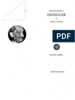 Introduzione a Heidegger (Di Gianni Vattimo)