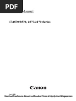 Canon Ir 3570 Service Manual