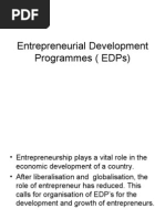 Download Entrepreneurial Development Programmes  EDPs by vishalthakursaab SN21494543 doc pdf