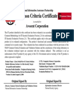 NIAP EAL4 Certificate