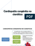 Cardiopatía Congénita No Cianótica