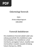 Download Odontologi forensik by aristawidyaningrum SN214963363 doc pdf