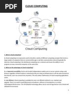 Download Cloud Computing - Notes by saiduth_f1 SN214964412 doc pdf