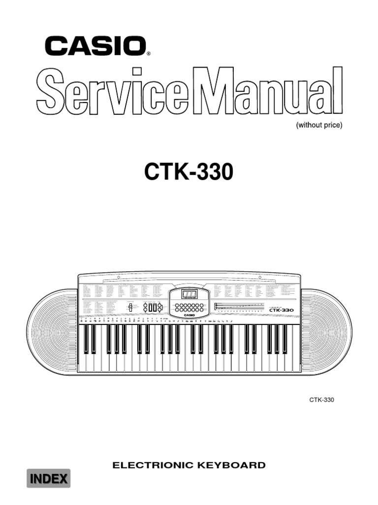 CTK-330 Electronic Keyboard Technical Reference Guide | PDF | African ...