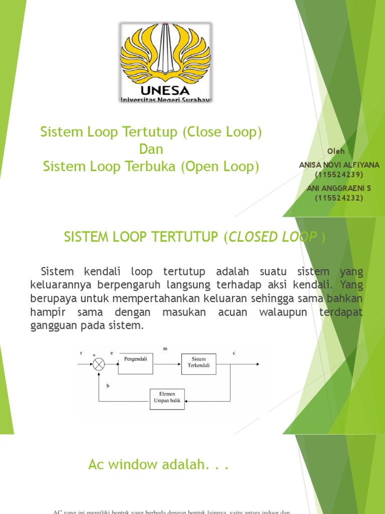 Sistem Loop Terbuka Dan Tertutup Pdf
