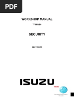 Security: Workshop Manual