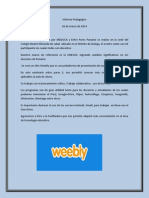 Informe Pedagogico