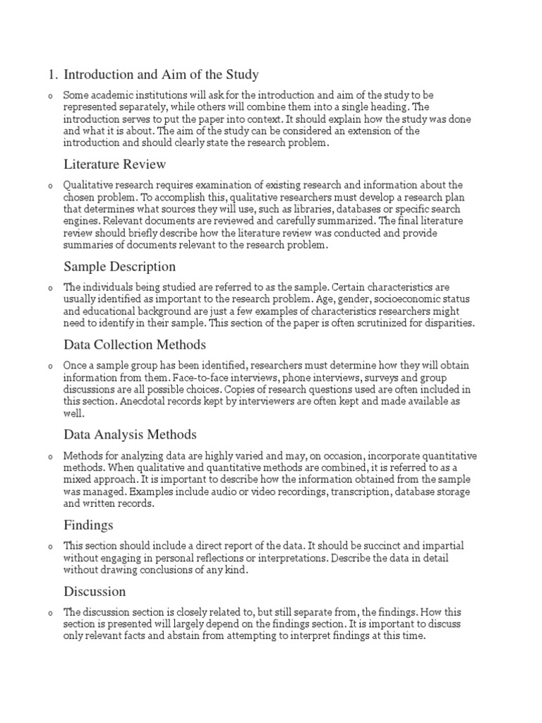 parts of qualitative research chapter 1 5