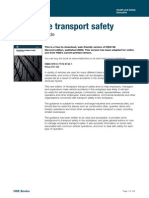 HSG136 Workplace Transport Safety