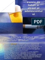 Consumul Excesiv de Tutun Si Alcool Al Adolescentului