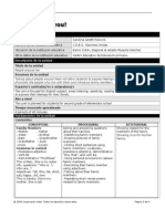 Plantilla Del Plan de Unidad