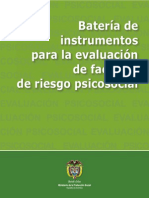 Batería Documento Técnico Completo riesgo psicosocial