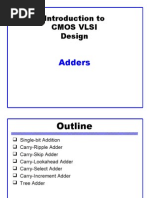 Introduction To Cmos Vlsi Design: Adders