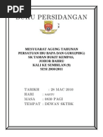 Surat Bayaran Yuran Persatuan Ibu Bapa Dan Guru